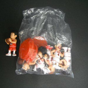 New Slam Dunk Shohoku Basketball Team Figures 5 Piece Plus 1